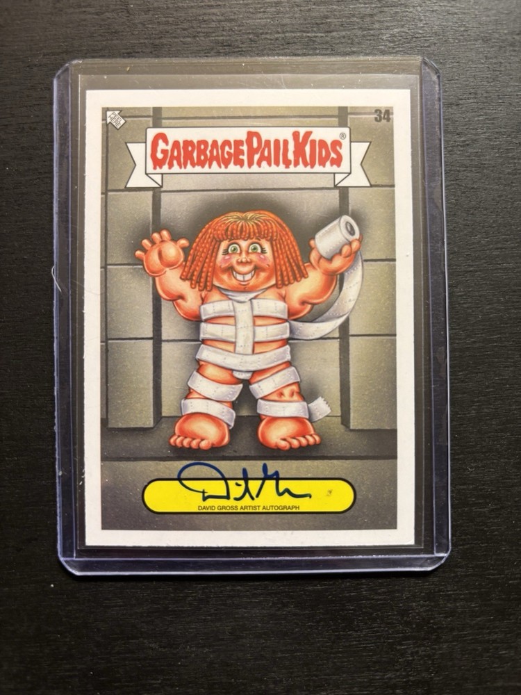 2023 GARBAGE PAIL KIDS INTERGOOLACTIC MAYHEM #34 DAVID GROSS AUTO LEE LOU spoof
