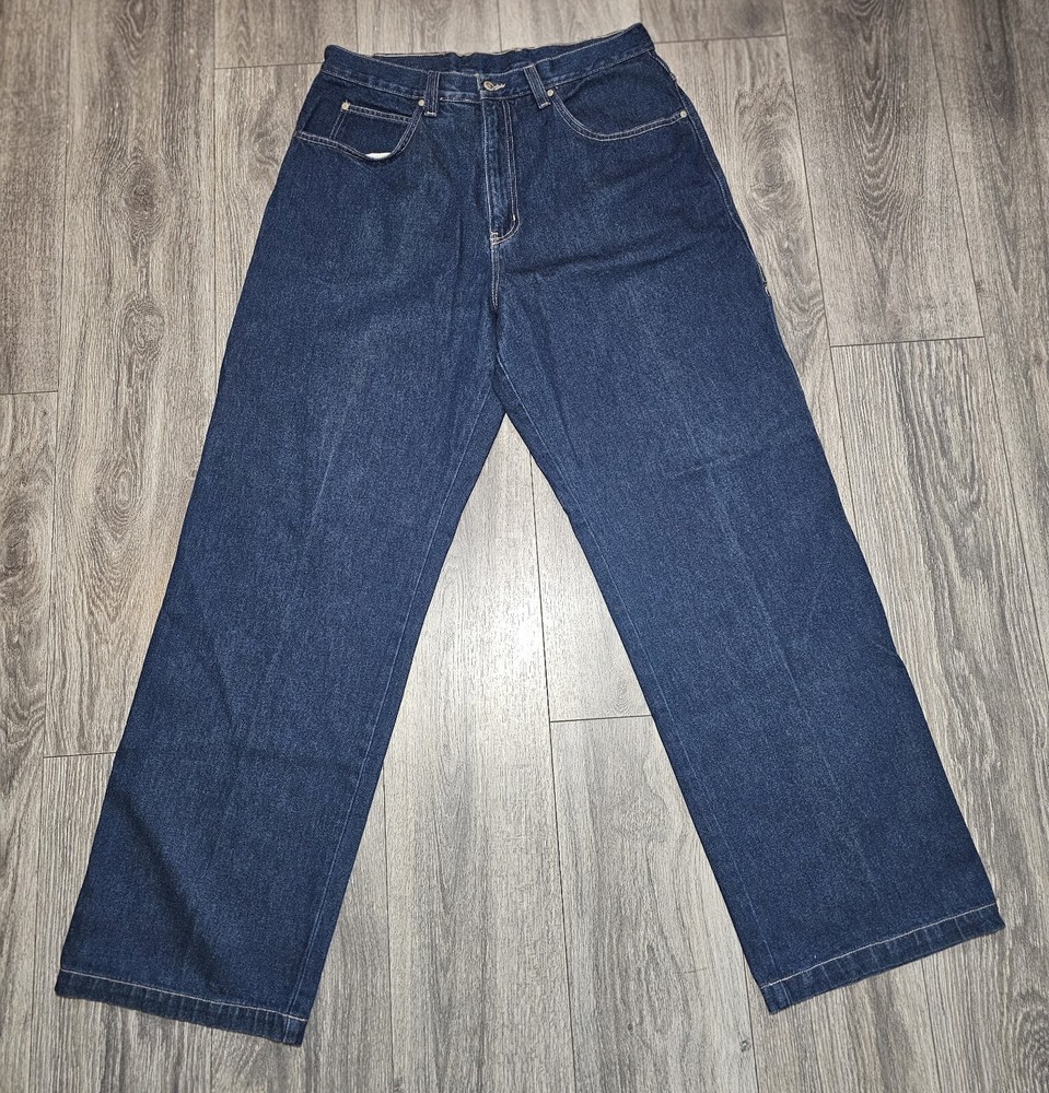 Vintage Y2K Rocawear Carpenter Jeans Baggy Wide Leg Grunge Skater Hip Hop Sz 36