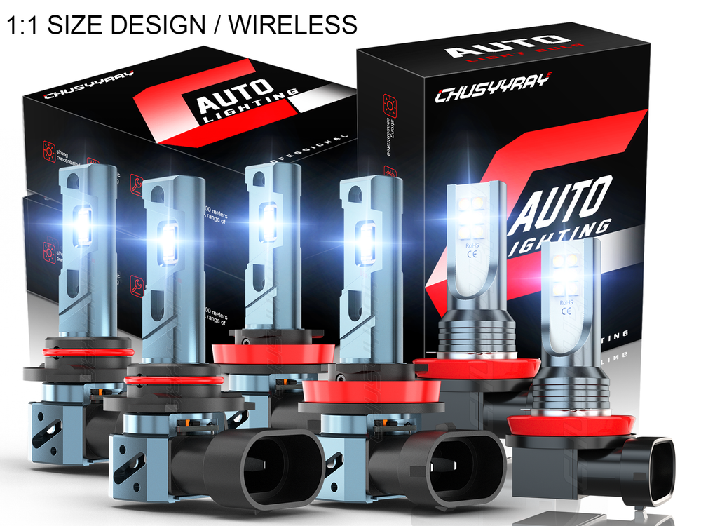 Volvo VNL VNM 2004-2015 LED Headlight & Fog Light Combo Kit  