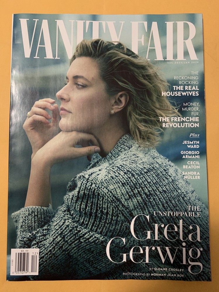 Vanity Fair Magazine Dec2023/Jan 2024 Greta Gerwig Cover Real Housewives