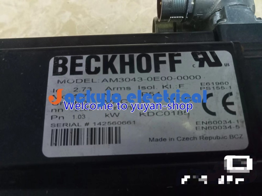 1PCS USED Beckhoff Servo Motor AM3043-0E00-0000 Via DHL or FedEX