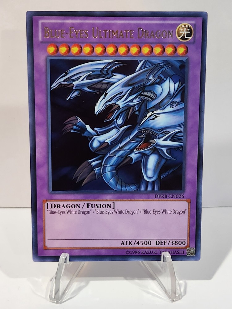 YUGIOH • BLUE EYES ULTIMATE DRAGON • ULTRA RARE • DPKB-EN026 • UNLIMITED • NM