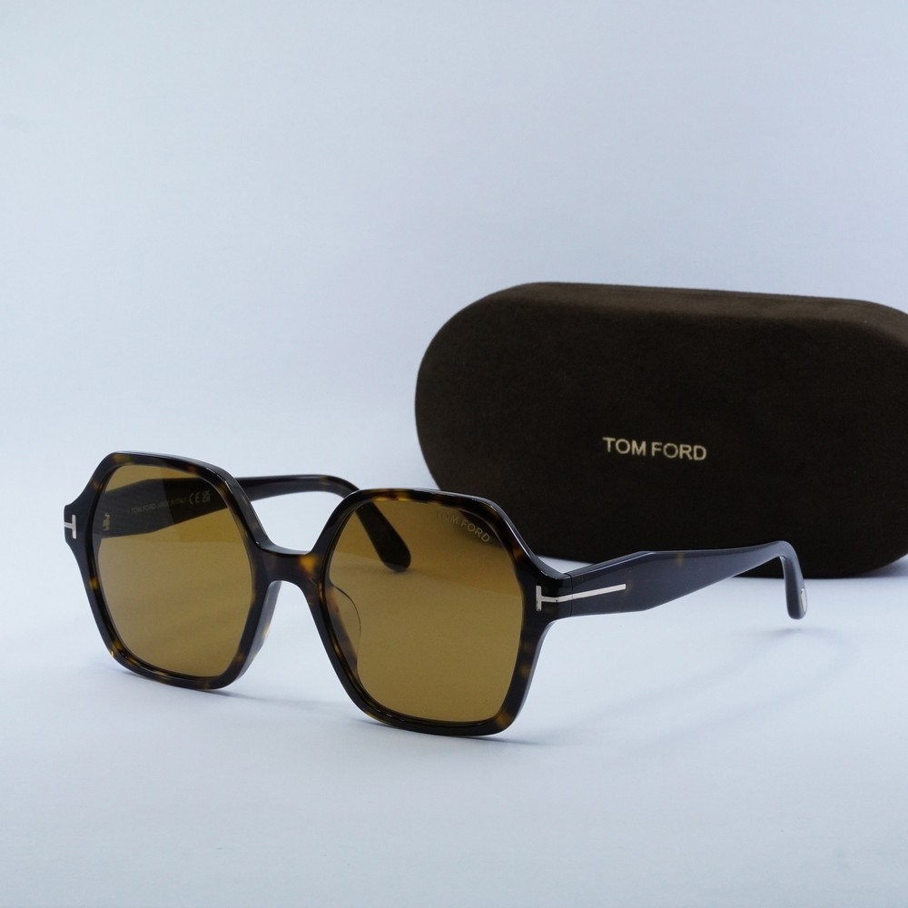 Tom Ford FT1032 52E Dark Havana/Brown 56-19-140 Sunglasses New Authentic