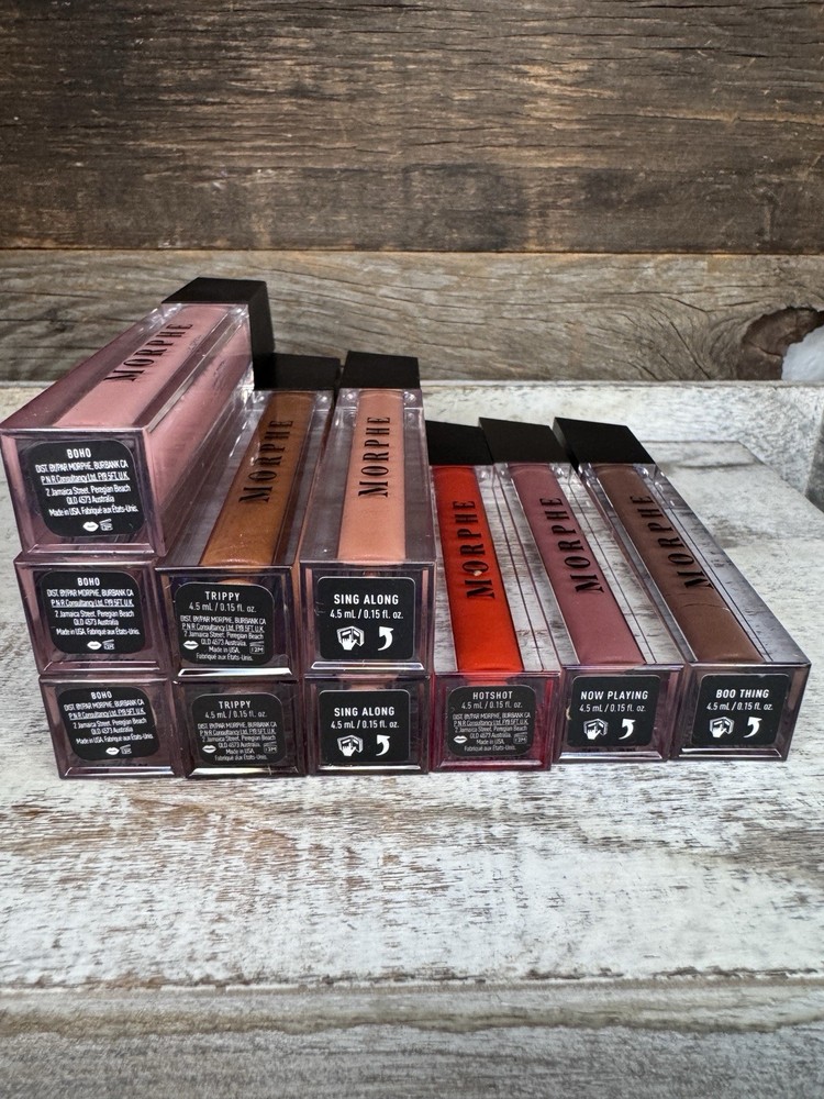 Morphe Lip Gloss 4.5ml – Choose Shade! Hotshot, Sing Along, Trippy + More - $18
