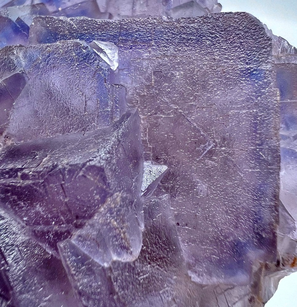 Rare 303g Blue Phantom Fluorite Specimen from Kharan Pakistan