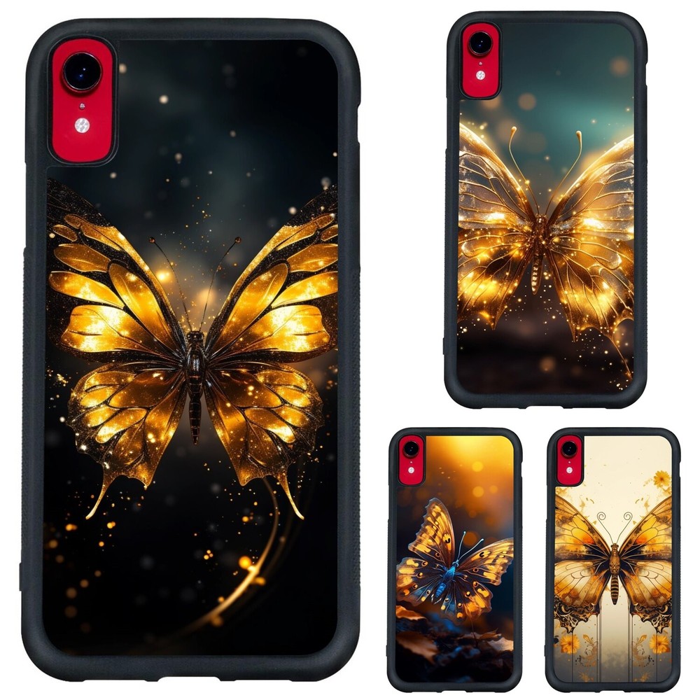 magical butterfly golden For Samsung 05s 06 a14 a15 a16 5G 4G Anti scratch Cover