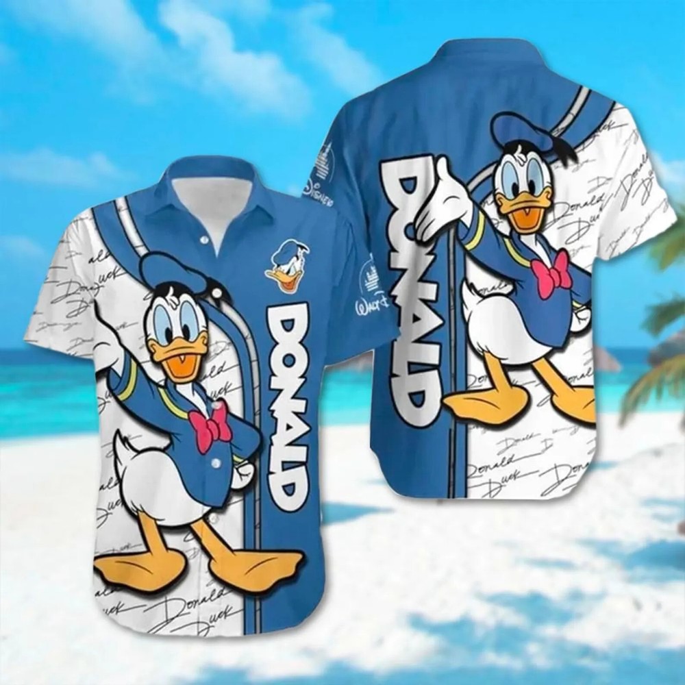 Donald Duck 3D HAWAII SHIRT US Size All Over Print Father Gift Halloween Gift