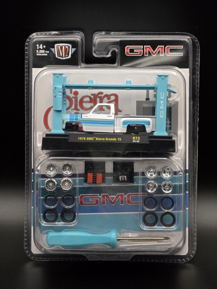 M2 Machines 1976 GMC Sierra Grande 15 Model KIT : R73 24-32 1:64 SCALE