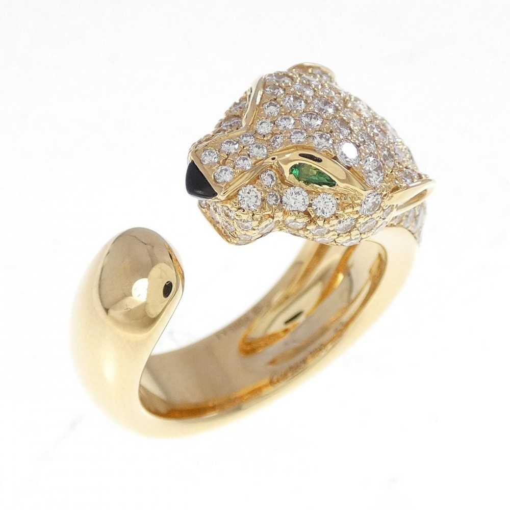 Authentic Cartier PANTHERE Ring #270-004-247-8529