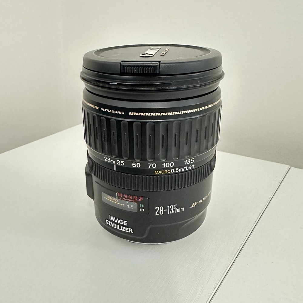 Canon Zoom Lens EF 28-135mm f/3.5-5.6 IS USM Image Stabilizer Ultrasonic AF Lens
