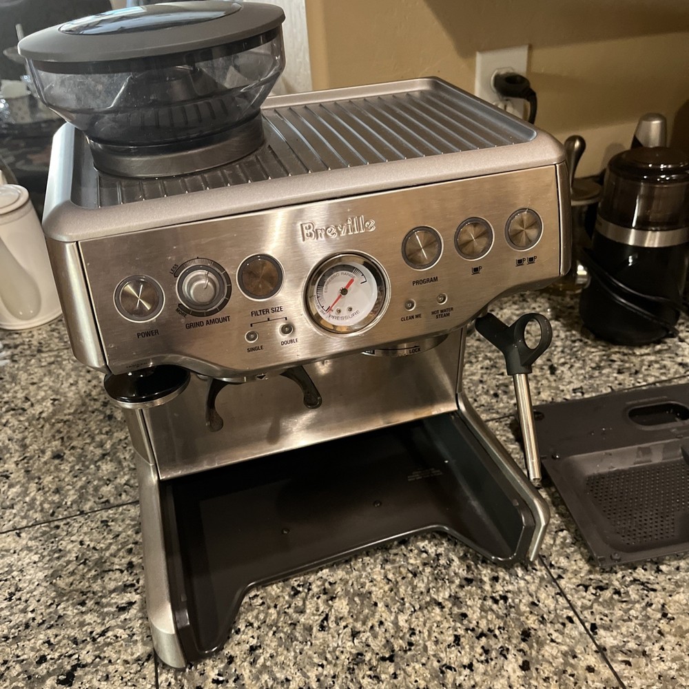 Breville Espresso BES870XL, Barista Express, For Parts Or Repair, Manual, Extra