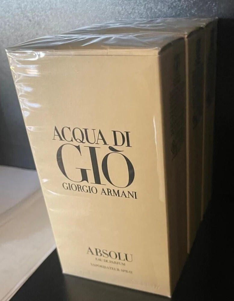 Giorgio Armani Acqua Di Gio Absolu Giorgio Armani Parfum 125ml/4.2 Fl oz Men's🥇