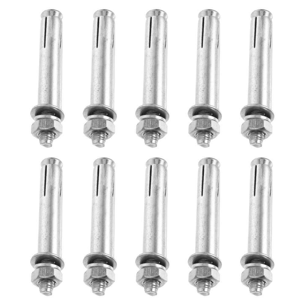 10 Pcs Concrete Expansion Screw Fastening Bolts Small Replacement Hardware