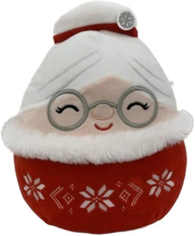 Squishmallows ClauseChristmas Squishmallow Nicolette 8 Inch Mrs Claus