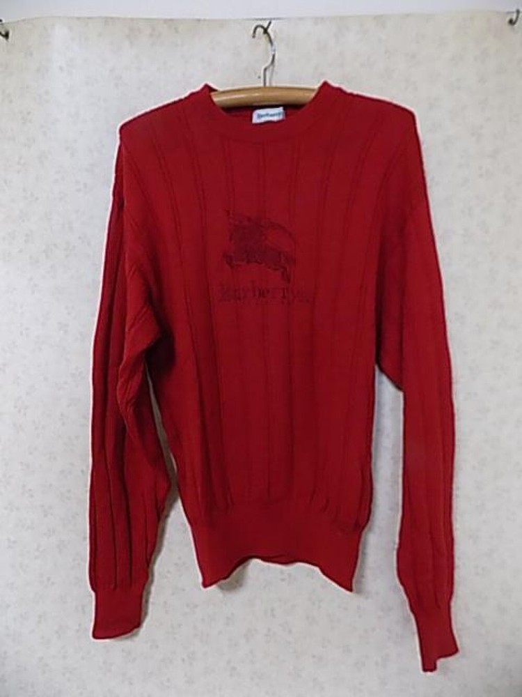 Burberry knit sweater Men's Fashion from Japan