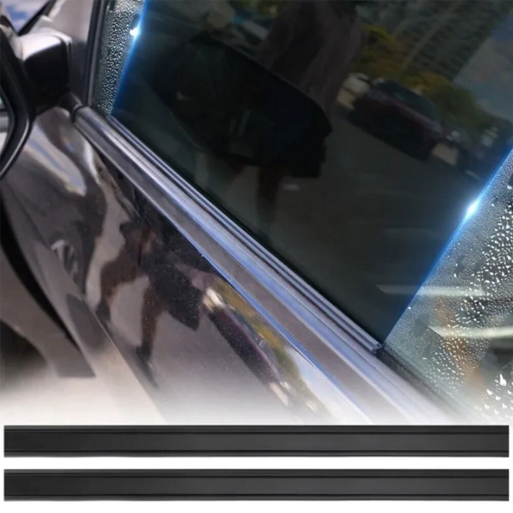 2Pcs 40cm Car Side Window Wipers for Driver & Passenger Windows Auto Accessories