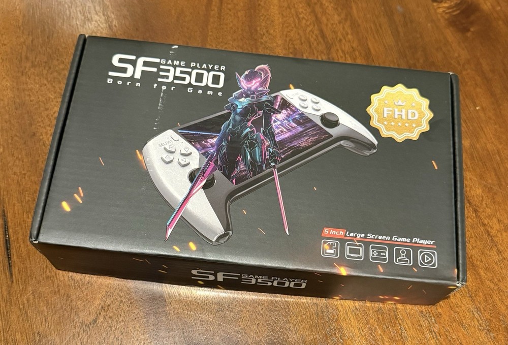 SF3500 Handheld System 5 Inch IPS Screen FHD Output White Black