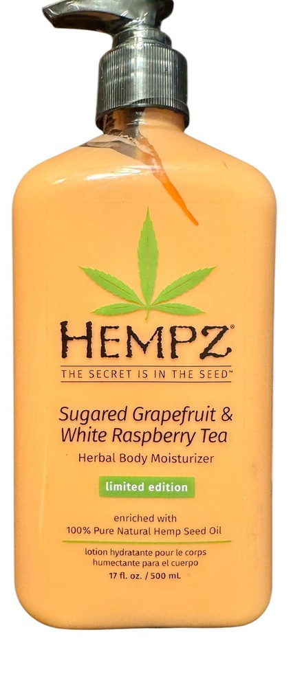 HEMPZ Sugared Grapefruit & White Raspberry Tea Body Lotion ~Limited Edition~