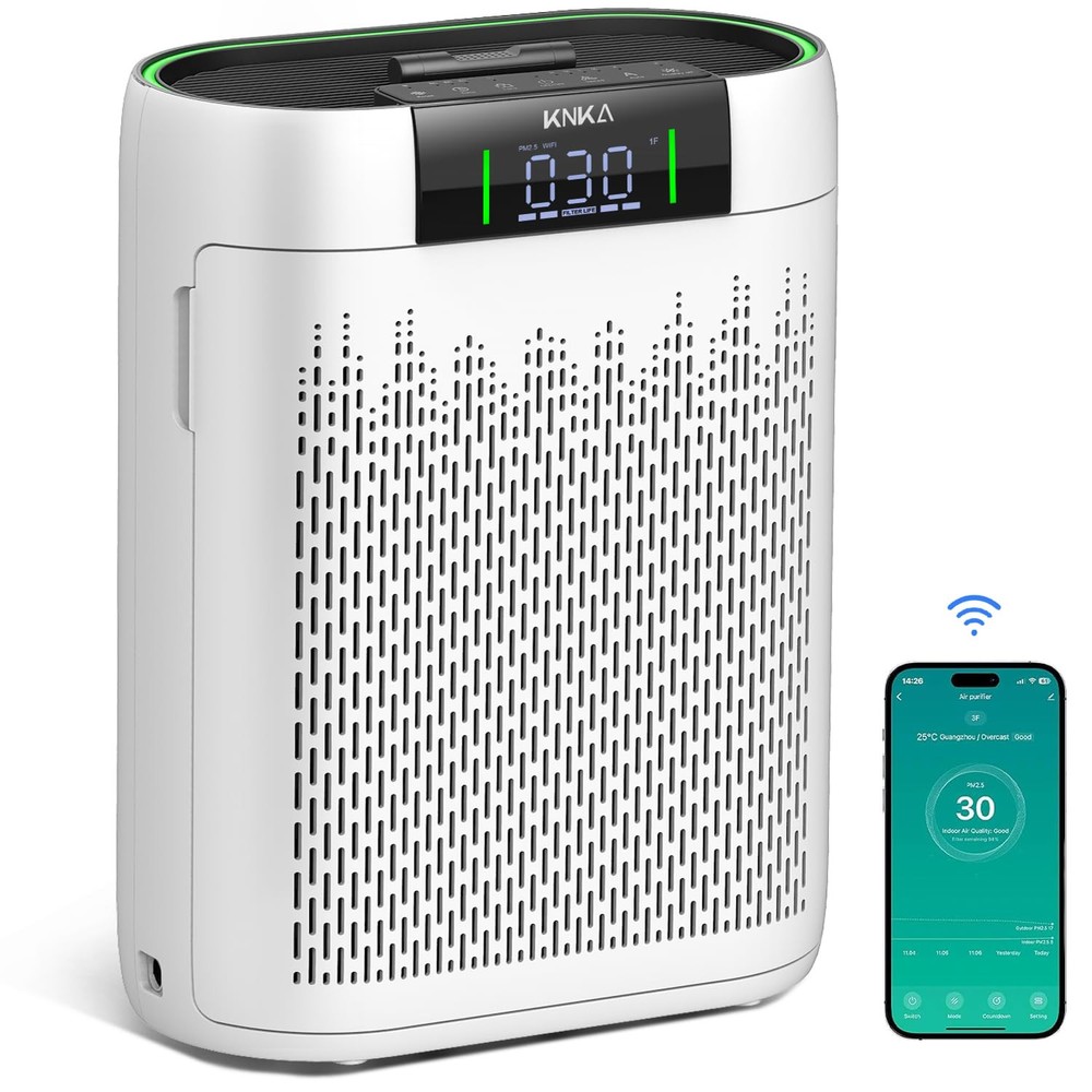 Air Purifiers for Home Large Room Bedroom up to 1740 Ft², Hepa Air Purifier w...