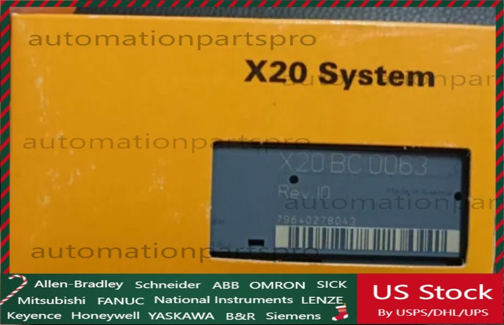 New For B&R X20BC0063 PLC Module Free Shipping X20 BC 0063