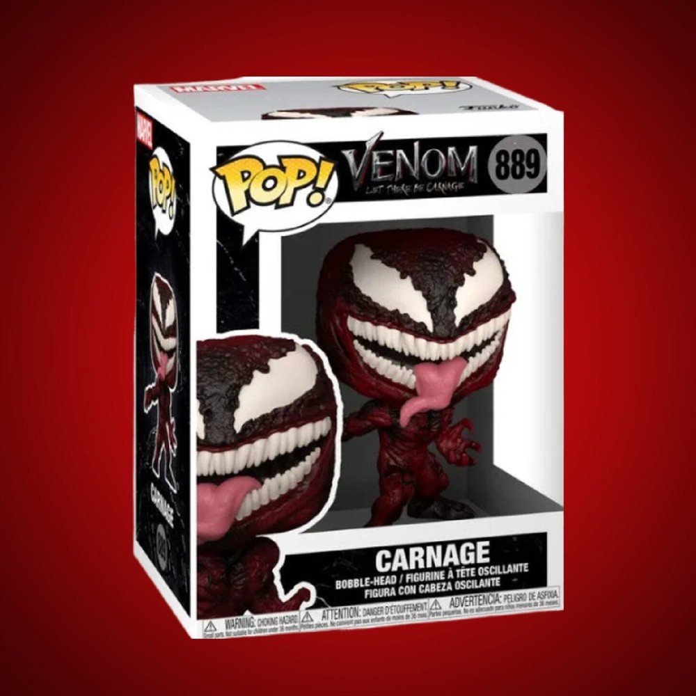 Marvel Carnage 889 Venom Let There Be Carnage Bobble-Head