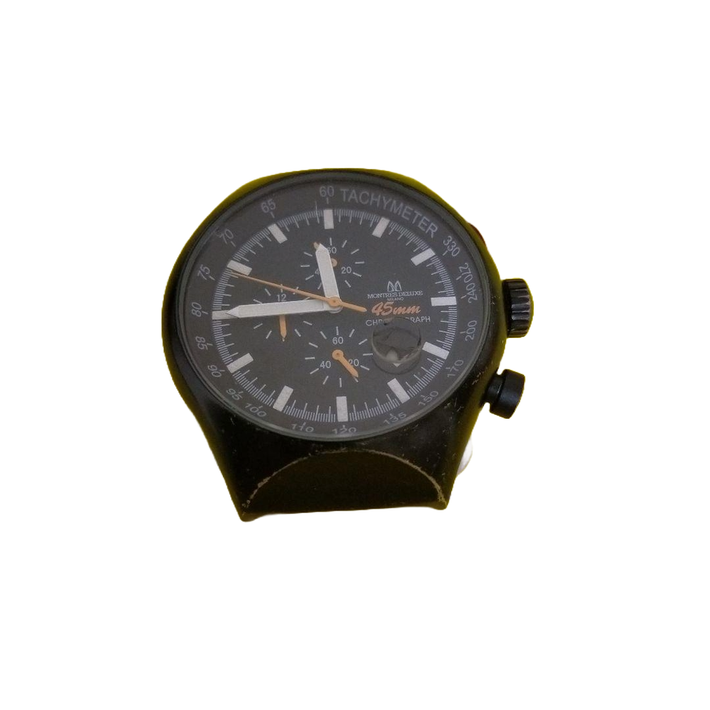 Porsche Design Montres de Luxe 45mm chronograph Men's Analog Watch Rare Used JP