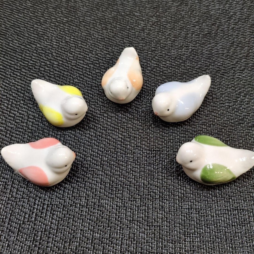 Chopstick rest bird set of 5