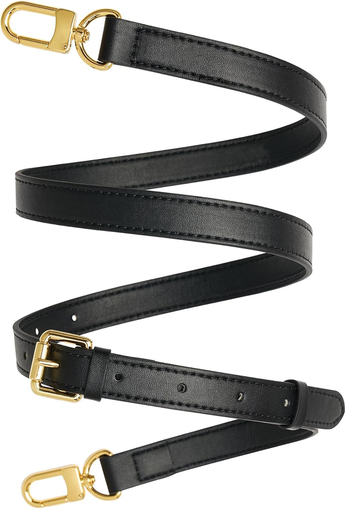 Leather Purse Strap Genuine Leather Adjustable Replacement Strap Shoulder Bag