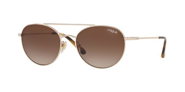 VOGUE VO4129S 53mm Pale Gold Brown Gradient Women's Sunglasses
