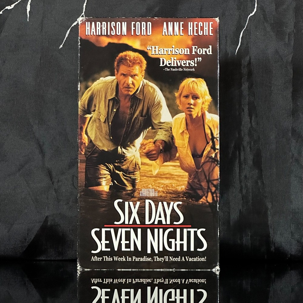 Six Days, Seven Nights (VHS, 1998) Harrison Ford And Anne Heche