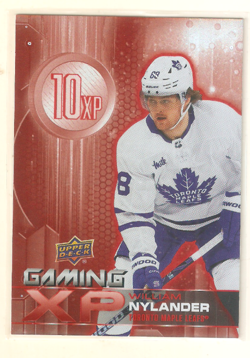 William Nylander 2024-25 Upper Deck Series 1 Gaming XP Insert #18 Maple Leafs