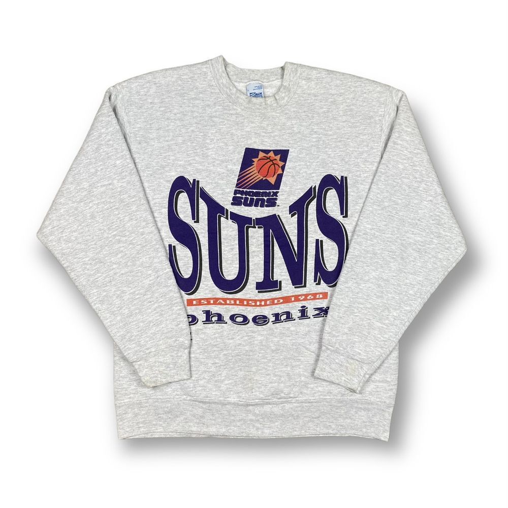Remake 90s Phoenix Suns Sweatshirt NBA, basketball sweatshirt TE9380
