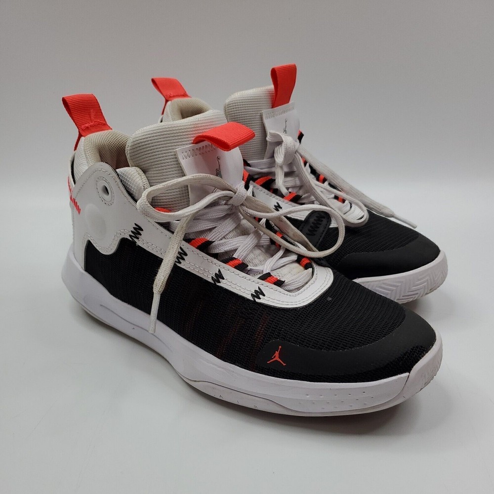 Nike Jordan Jumpman 2020 Flight Youth Shoes Black White Size US 7Y BQ3451-100