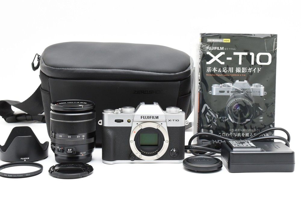 Fujifilm X-T10 16MP Mirrorless Camera with 18-55mm Lens Near Mint