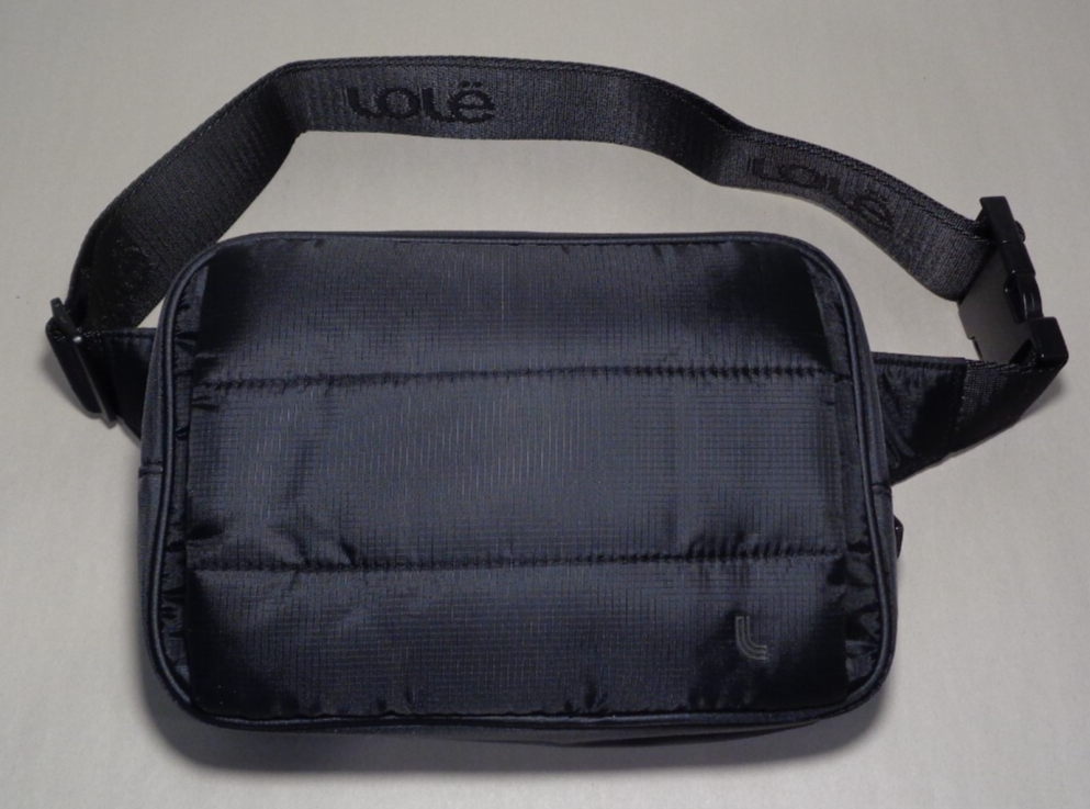 Lolë / Lole / HANDWARMER / Quilted / Black / New Men's Belt - Crossbody Bag