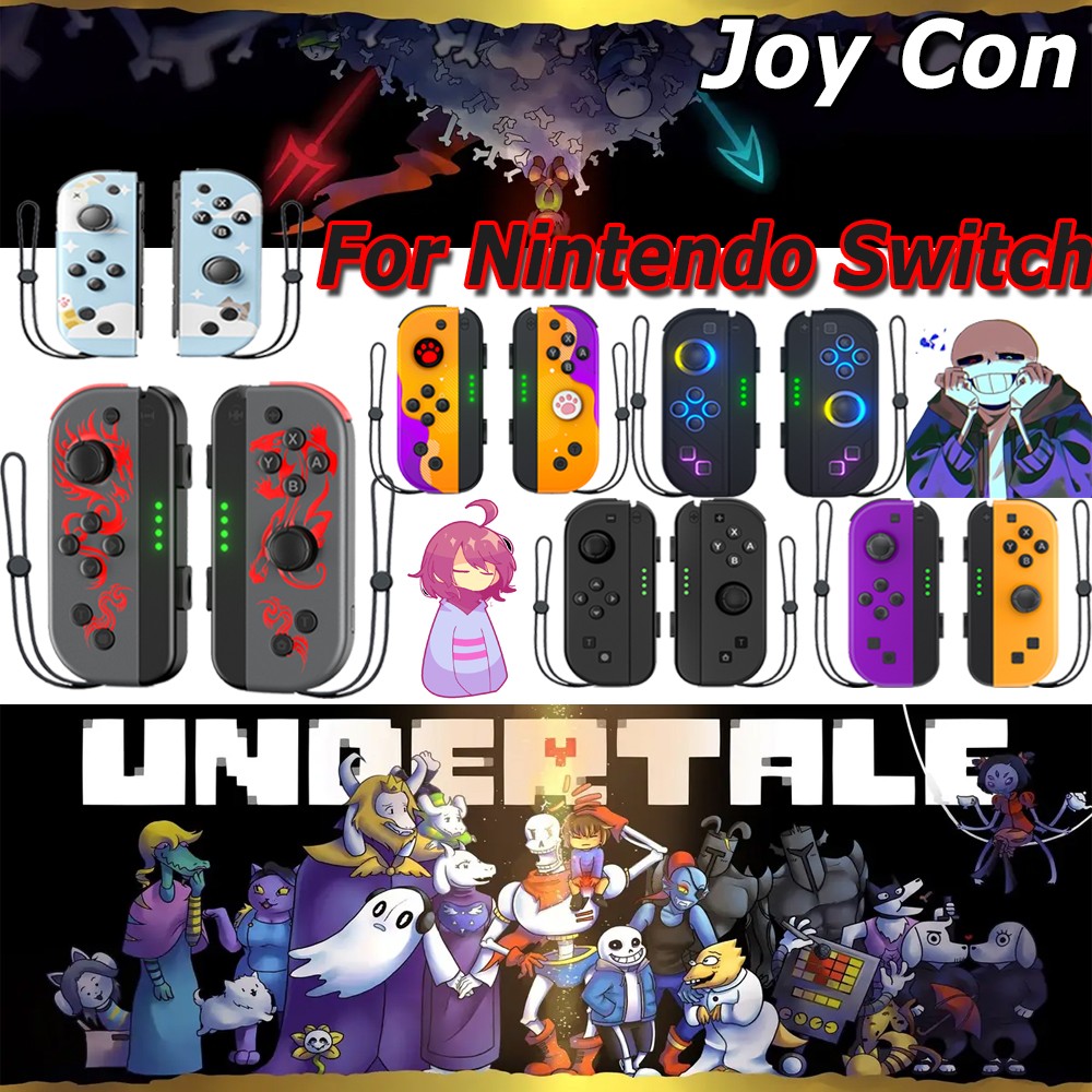 1-Pair For Nintendo Switch Joy Con Controller Left + Right Wireless Gamepad NEW