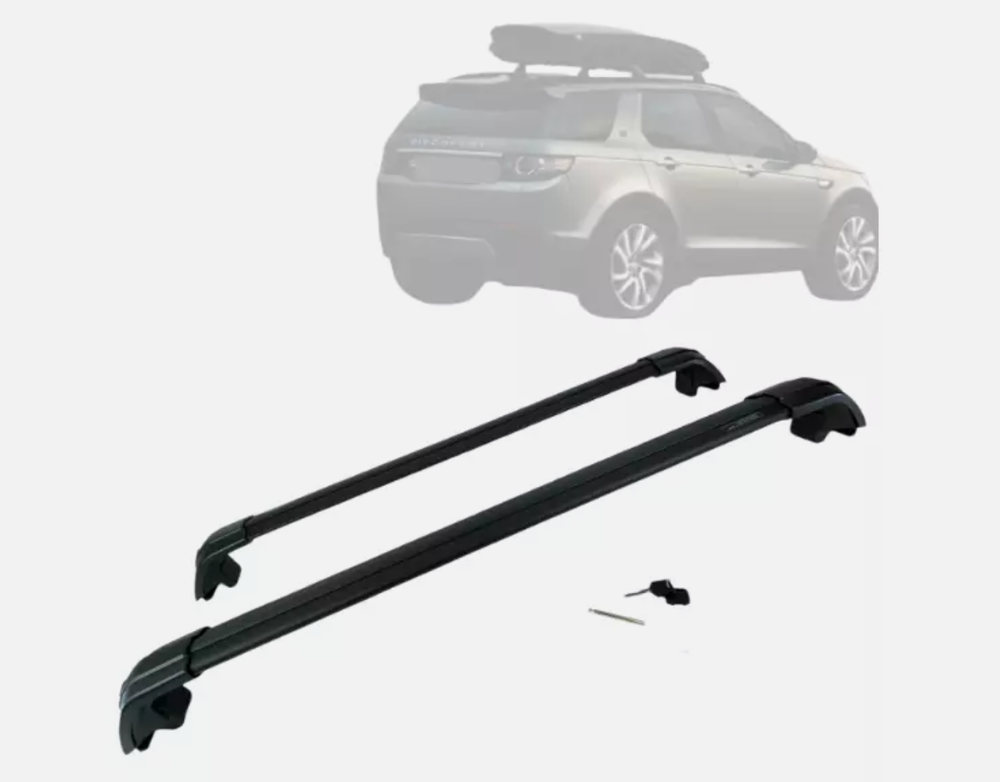 Cross Bars Roof Bars Black Finish Fit Land Rover Discovery Sport 2014 on L550