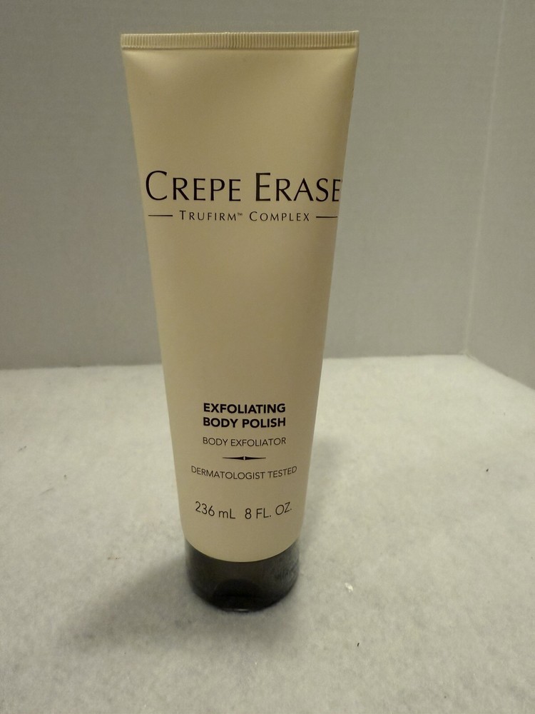 CREPE ERASE TRUFIRM COMPLEX Exfoliating Body Polish 8 FL OZ FACTORY SEALED