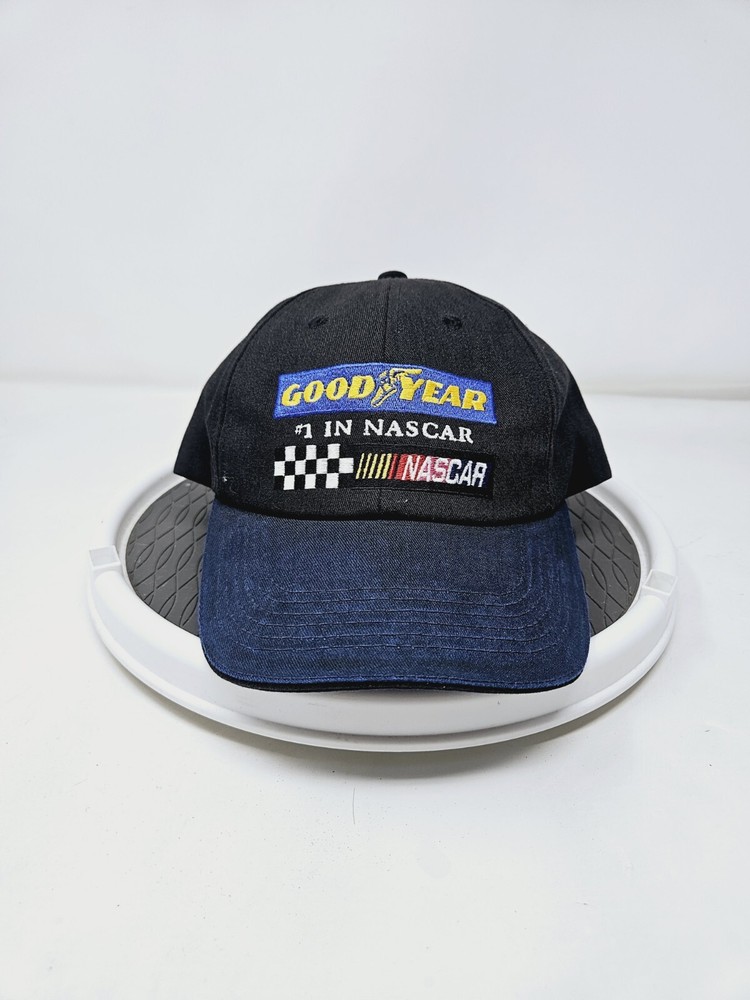 VTG GOODYEAR K-PRODUCTS #1 IN NASCAR RACING HAT CAP TIRES EMBROIDERED AUTOMOTIVE