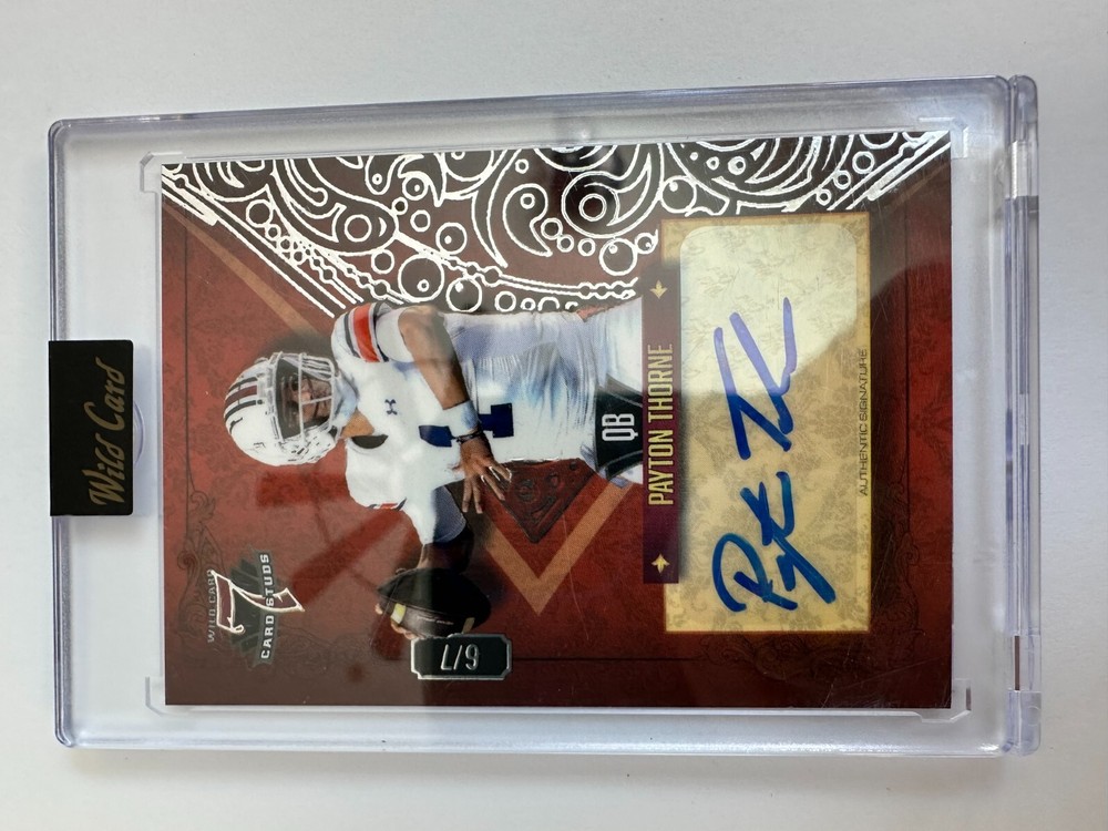 2023 Wild Card 7 Card Studs - Payton Thorne Auto 6/7