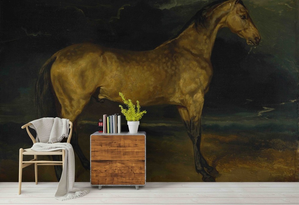 3D Horse Animal Oil Painting Wall Murals Wallpaper Murals Wall Sticker