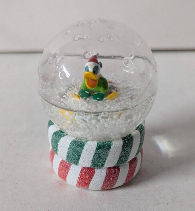 Disney Donald Duck Festive Christmas Snow Globe by Hallmark