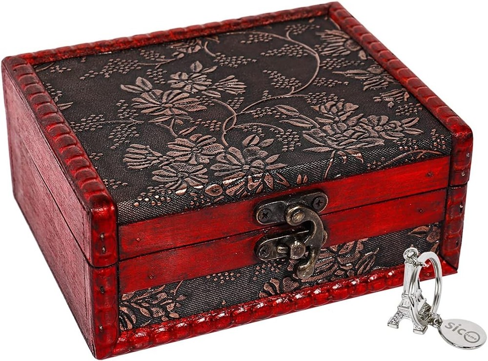 SICOHOME 5.46 Inch Classic Tarot Cards Treasure Storage Box