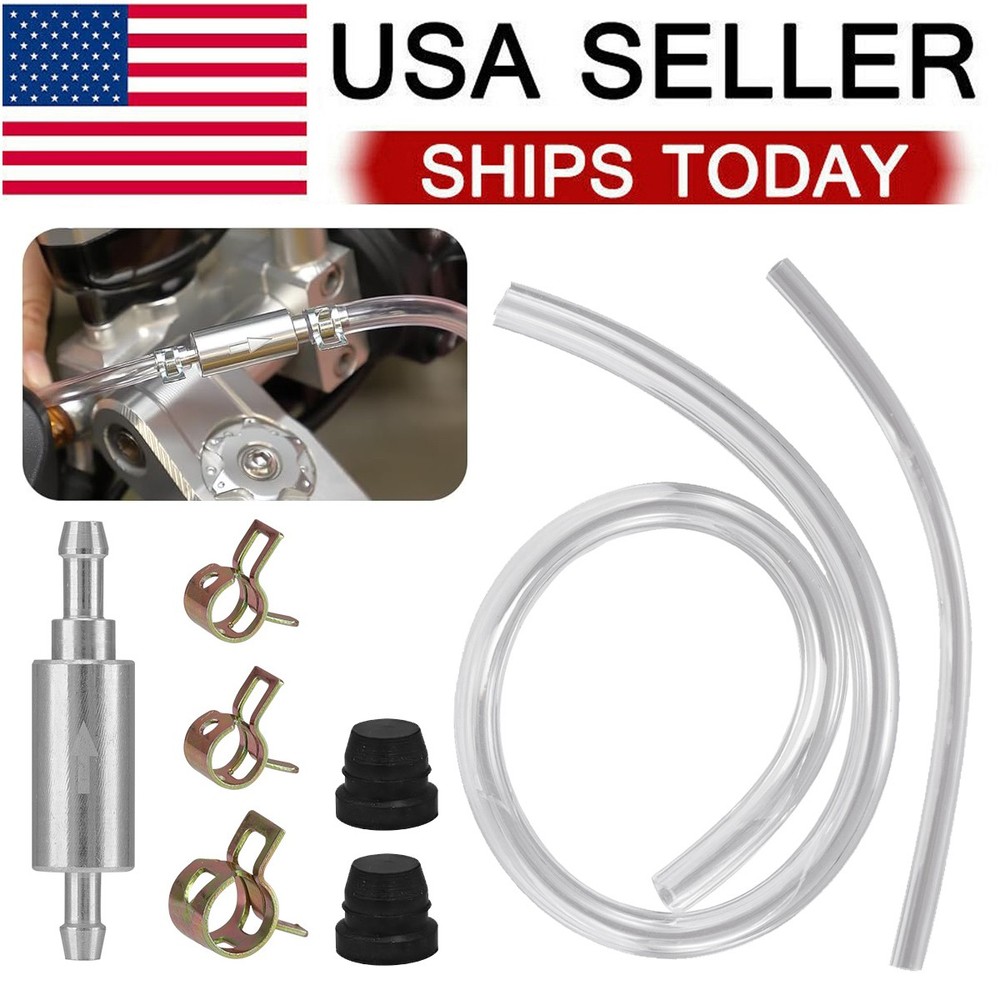 Clutch Brake Bleeder Hose One Way Valve Tube Bleeding Tool Kit Motorcycle Car