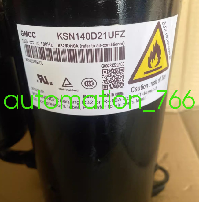 1PCS NEW KSN140D21UFZ Dc inverter air conditioning compressor Via DHL or Fedex