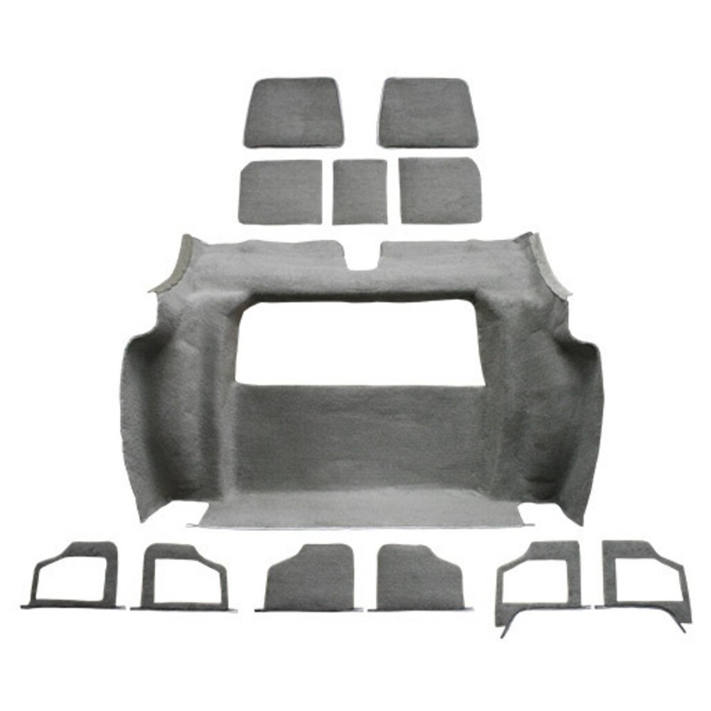 Carpet for 1979 Chevrolet Corvette Rear with 3 Compt Doors Cutpile