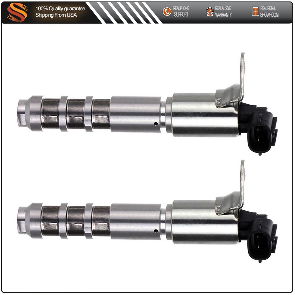2 PCS 3.6L Engine Variable Valve Timing Solenoid for GM Buick Cadillac Chevy GMC