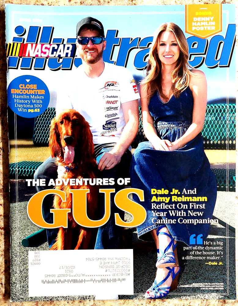 NASCAR Illustrated magazine, April 2016, articles, news, great pics