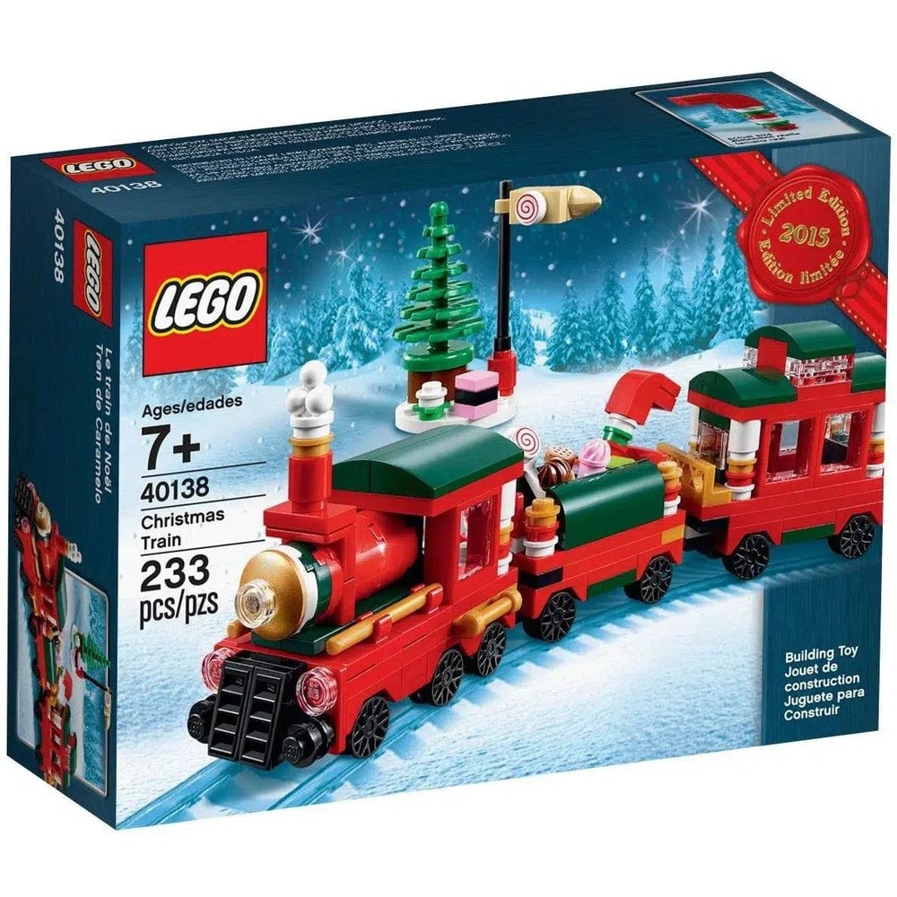 LEGO Seasonal Christmas Train Building Set 40138-image