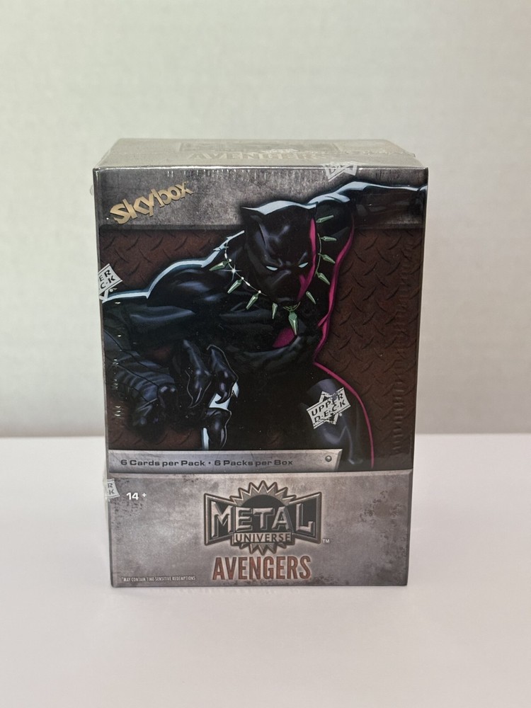 2024 Marvel Metal Avengers Blaster Box Upper Deck Skybox Sealed